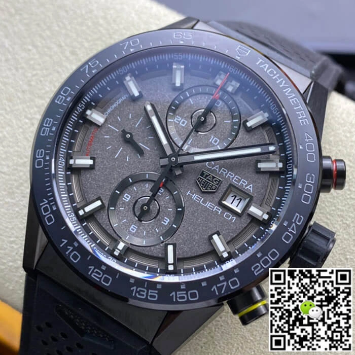 TAG Heuer Carrera CAR201J.FT6087 XF Factory 1:1 Best Edition Replica Watch Grey Strap